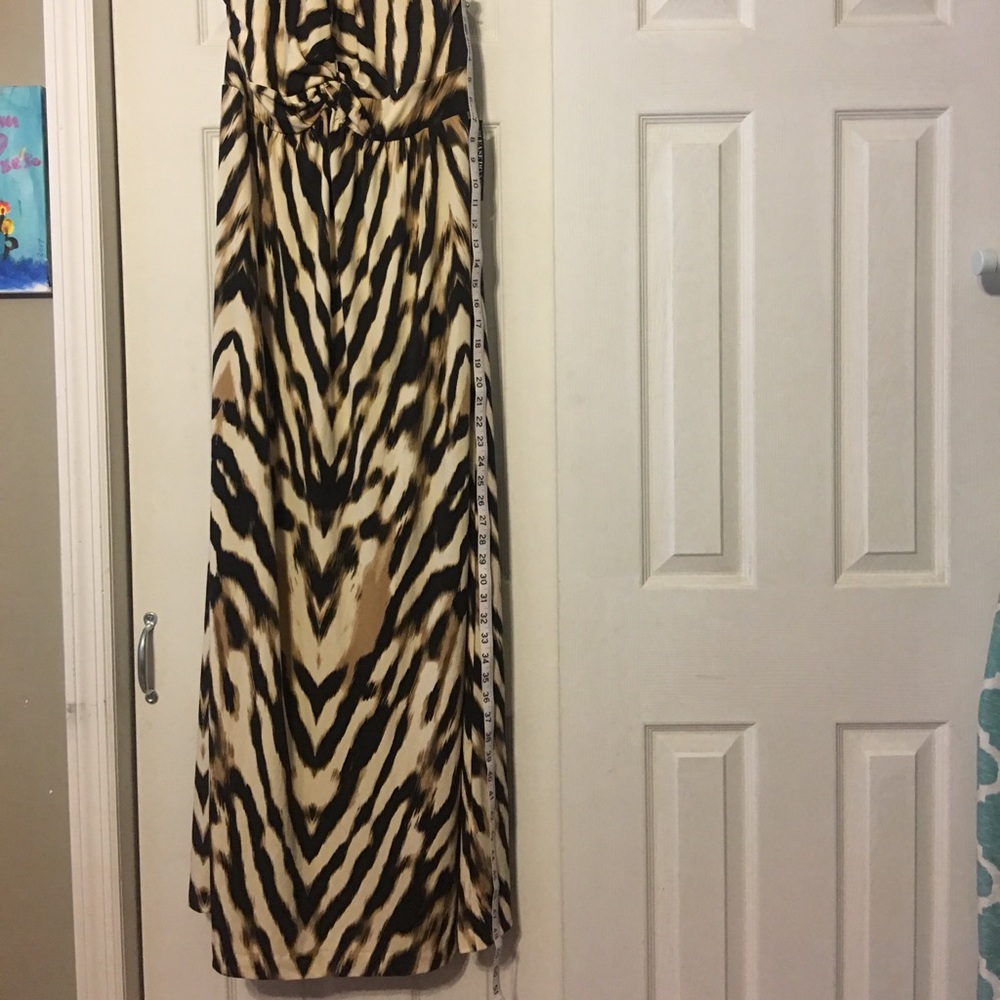 New York and Company halter maxi dress